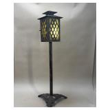 Cast Iron Staind Glass Lantern