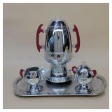 Vintage United Electric Coffee Pot Set
