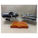 2 Vintage Chrome Waffle Irons