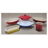 5 Pieces of Le Creuset Bake Ware