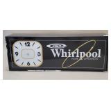 Vintage Whirlpool Advertising Clock