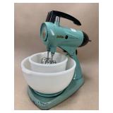 Sunbeam Robin's Egg Mixmaster Stand Mixer