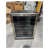 Contemporary Stainless Whirlpool Wine Chiller