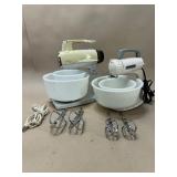 2 Vintage Stand Mixers w/ Bowl
