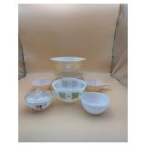 Vintage Fire-King Mixing Bowls & Cookware