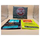 RCA Television Tubes Advertising Sign & Poster