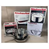 NOS KitchenAid Stainless Pans, Pots, Cookware, etc