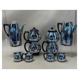 2 Mid Century Sunbeam Percolator & Pot Sets