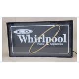 NOS Vintage Whirlpool Light-Up Advertising Sign