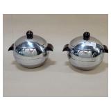 2 West End Aluminum Penguin Ice Buckets