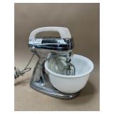 Vintage Hamilton Beach Chrome Stand Mixer