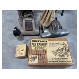 Antique Hoover & GE Vacuum Cleaners