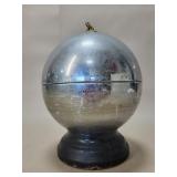Mid Century Modern Chrome Round Cocktail Dispenser