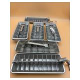 Vintage Aluminum Ice Cube Trays: Westinghouse, etc